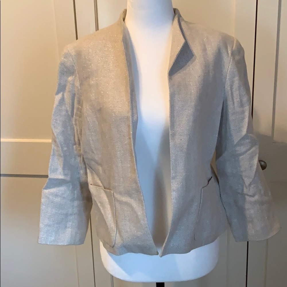 Lands’ End shimmery blazer
